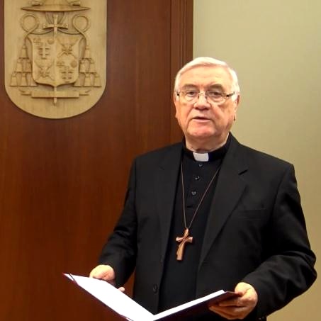 Žilinský biskup Mons. Tomáš Galis - Na spustenie príhovoru je potrebné kliknuť na obrázok.