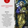 11. jún 2024 - Svätého Barnabáša, apoštola