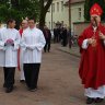 Sviatosť birmovania - 17. máj 2014 V sobotu, v kostole sv. Ladislava, Mons. Tomáš Galis, žilinský biskup, vysluhoval sviatosť birmovania.